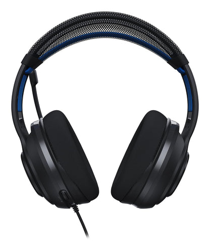 Black Turtle Beach Atlas 200 wired gaming headset for PS5 and PS4, featuring over-ear design and in-line controls.