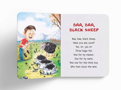 My First Padded Board Books of Nursery Rhymes: Illustrated Classic Nursery Rhymes (My First Book)