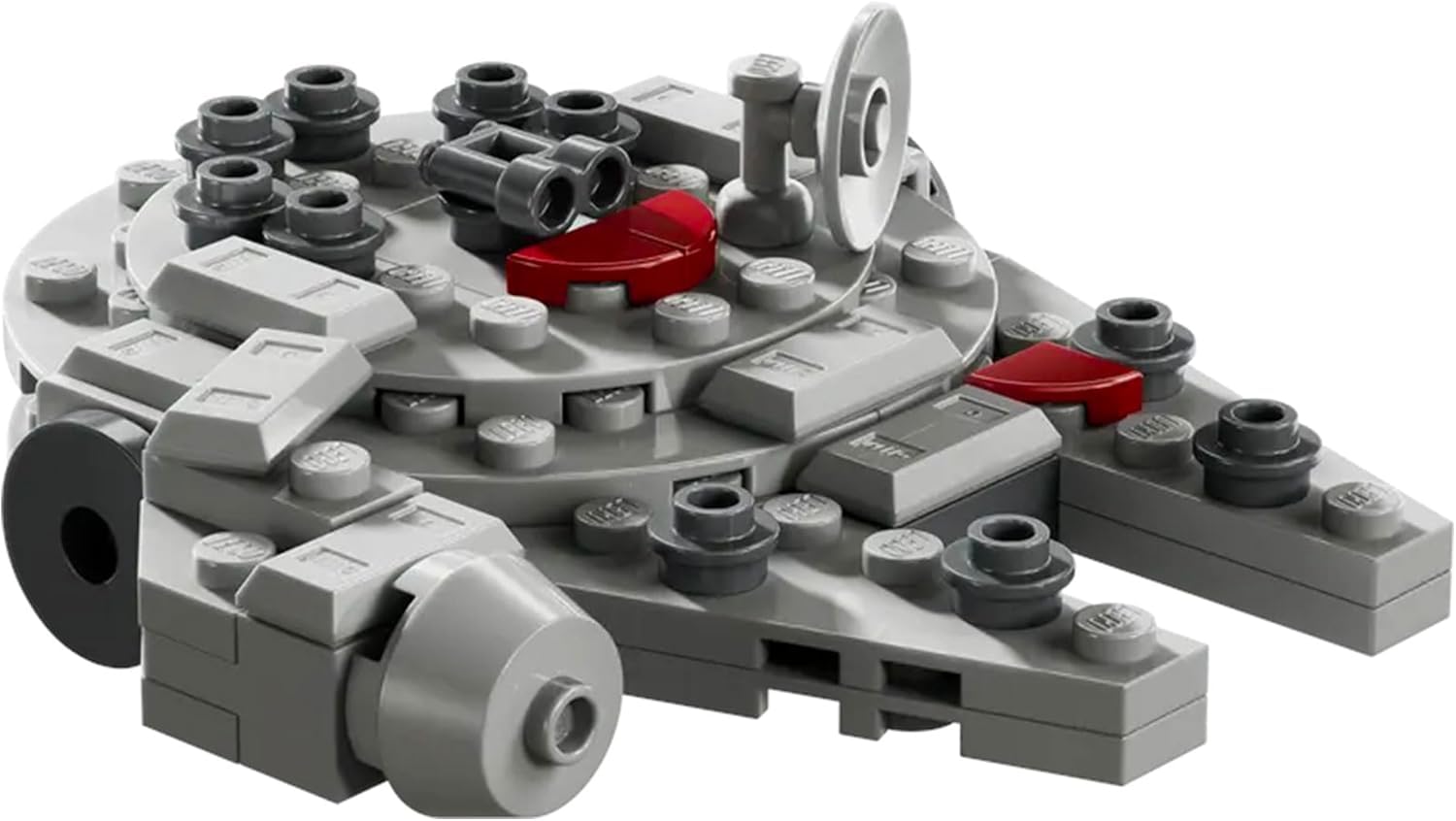 LEGO Star Wars Millennium Falcon Mini-Modell with detailed design and iconic features in a compact build.
