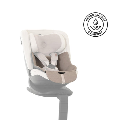 Silver Cross - Motion All Size 2 360 Car Seat - Newborn to 12 years - Isofix Car seat - 5 Point Safety Harness - 360 Rotation - Almond
