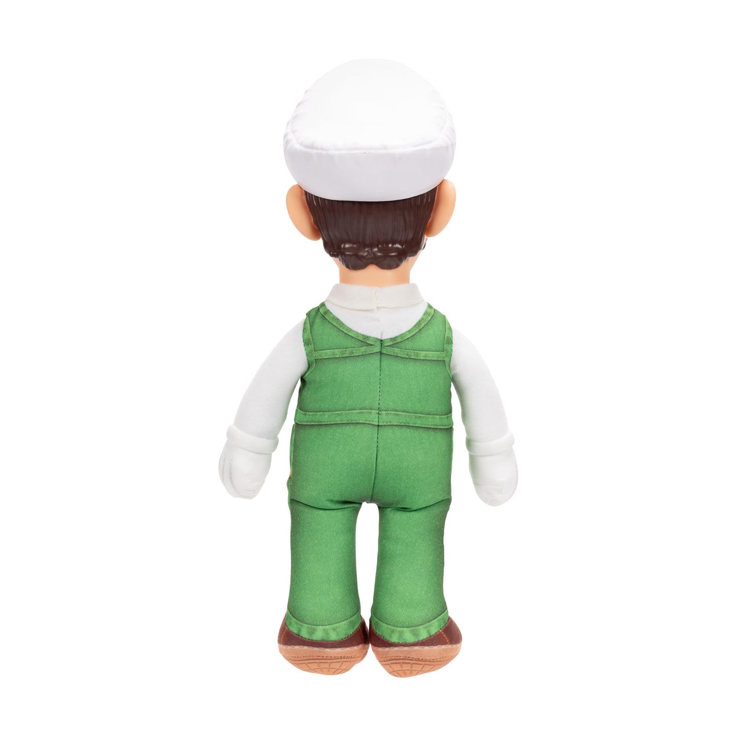 The Super Mario Galaxy Movie Fire Luigi Poseable Plush 15" / 38cm, Officially Licensed by Jakks Pacific, Plush with Sculpted Roto Head, Nintendo Collectible Plush, for Ages 3+