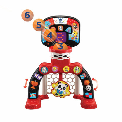 VTech 3-in-1 Sports Centre, Red/Black, 660 x 580 x 440 millimeters