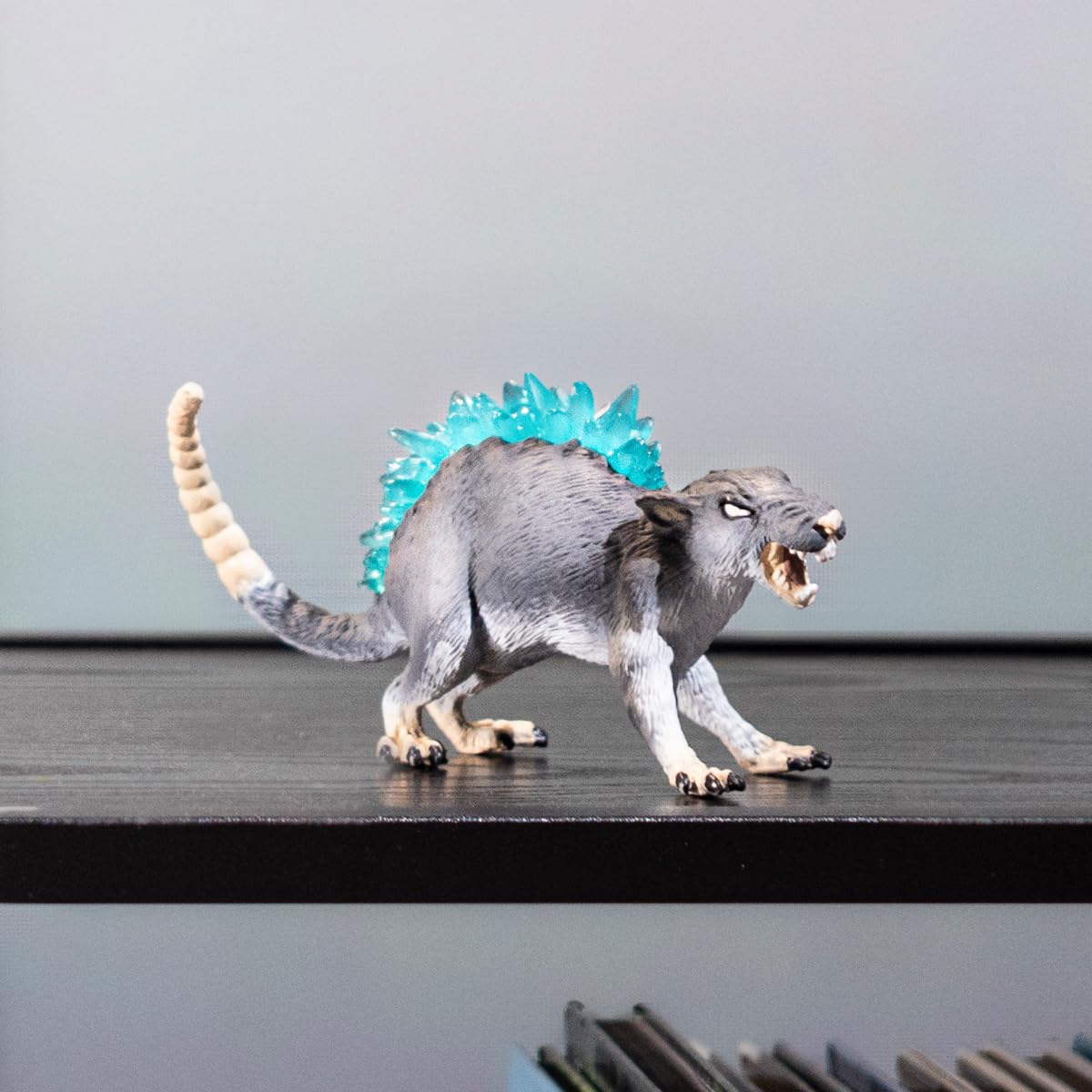SCHLEICH Eldrador Creatures - 40 PC Ice Battle Cave with Rat Toy Playset - Frozen Rodent Figurine for Boys and Girls with Expandable Fortress - Interactive, Imaginative Play for Kids Ages 7+ | 42676