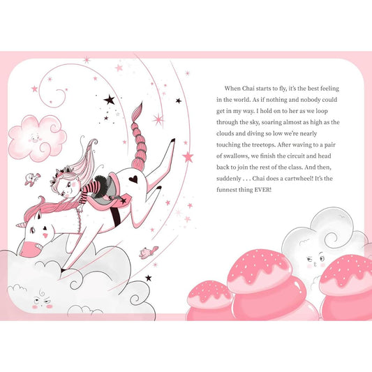 Unicornia: Learning to Fly: The bestselling illustrated magical unicorn series for kids aged 5-8, perfect for party-bag presents