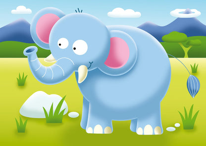 Ravensburger On Safari My First Jigsaw Puzzles (2, 3, 4 and 5 Piece) Educational Toys for Toddlers Age 18 Months and Up