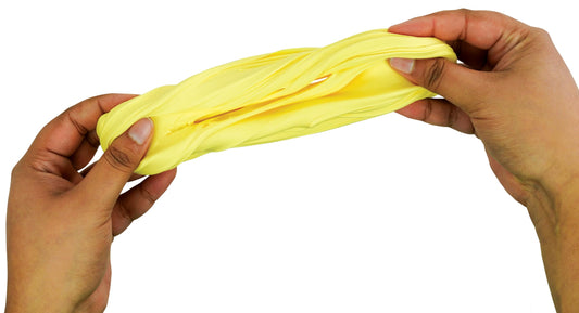 Crazy Aaron's Better Butter Thinking Putty in yellow, buttery smooth textured sensory toy, 2.1 oz for ages 3 and up