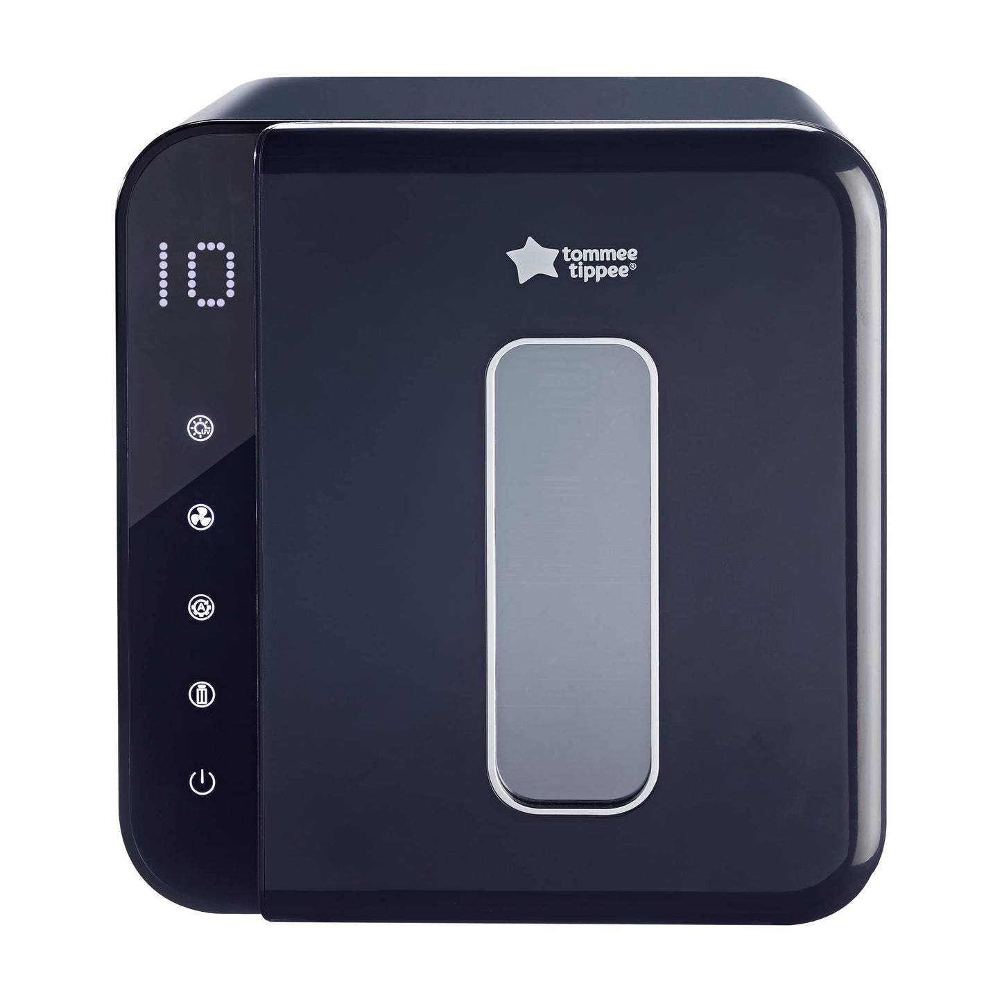 Tommee Tippee Ultra UV Steriliser, Dryer and Storage, Black, for Baby Bottles and Accessories, Steam-Free to Kill Viruses^ and 99.9% of Harmful Bacteria