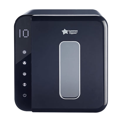Tommee Tippee Ultra UV Steriliser, Dryer and Storage, Black, for Baby Bottles and Accessories, Steam-Free to Kill Viruses^ and 99.9% of Harmful Bacteria