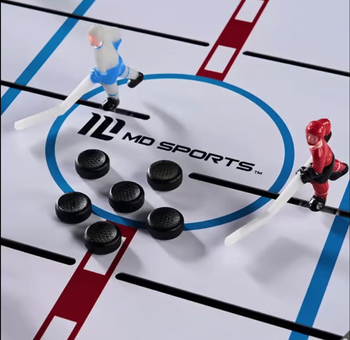 Sports Dome Hockey Table Game for Kids and Adults, with electronic scorer and arcade-style sound effects delivers big fun