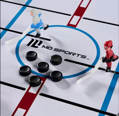 Sports Dome Hockey Table Game for Kids and Adults, with electronic scorer and arcade-style sound effects delivers big fun