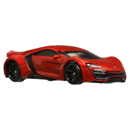 Hot Wheels Fast and Furious Dominic Toretto Auto W Motors LYKAN HYPERSPORT Model Die Cast Scale 1:64 - Length 7 cm - HRW48