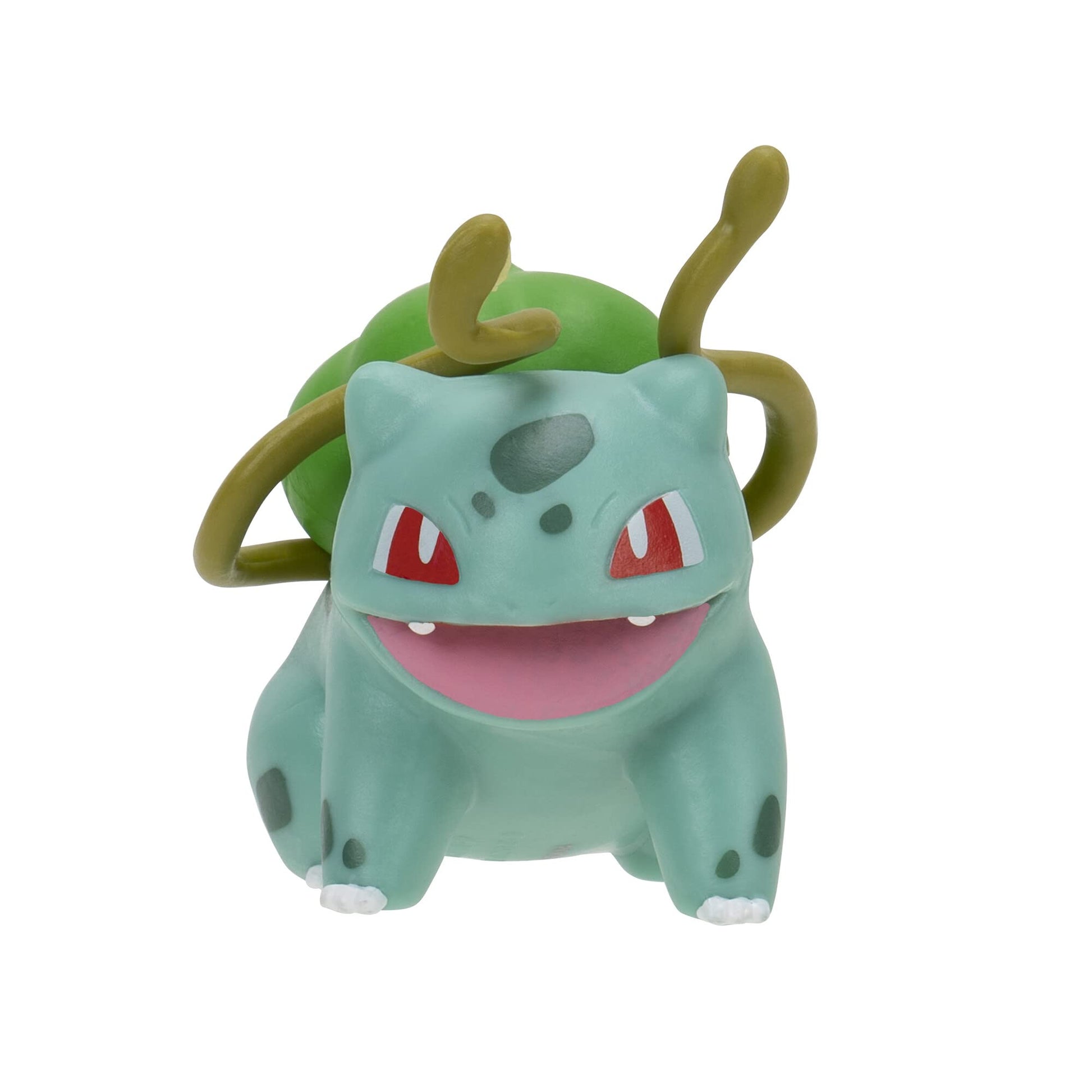 Pokémon Battle Figure 6 Pack featuring 2-inch Pikachu, Squirtle, Charmander, Bulbasaur, Mimikyu, and Toxel figures.