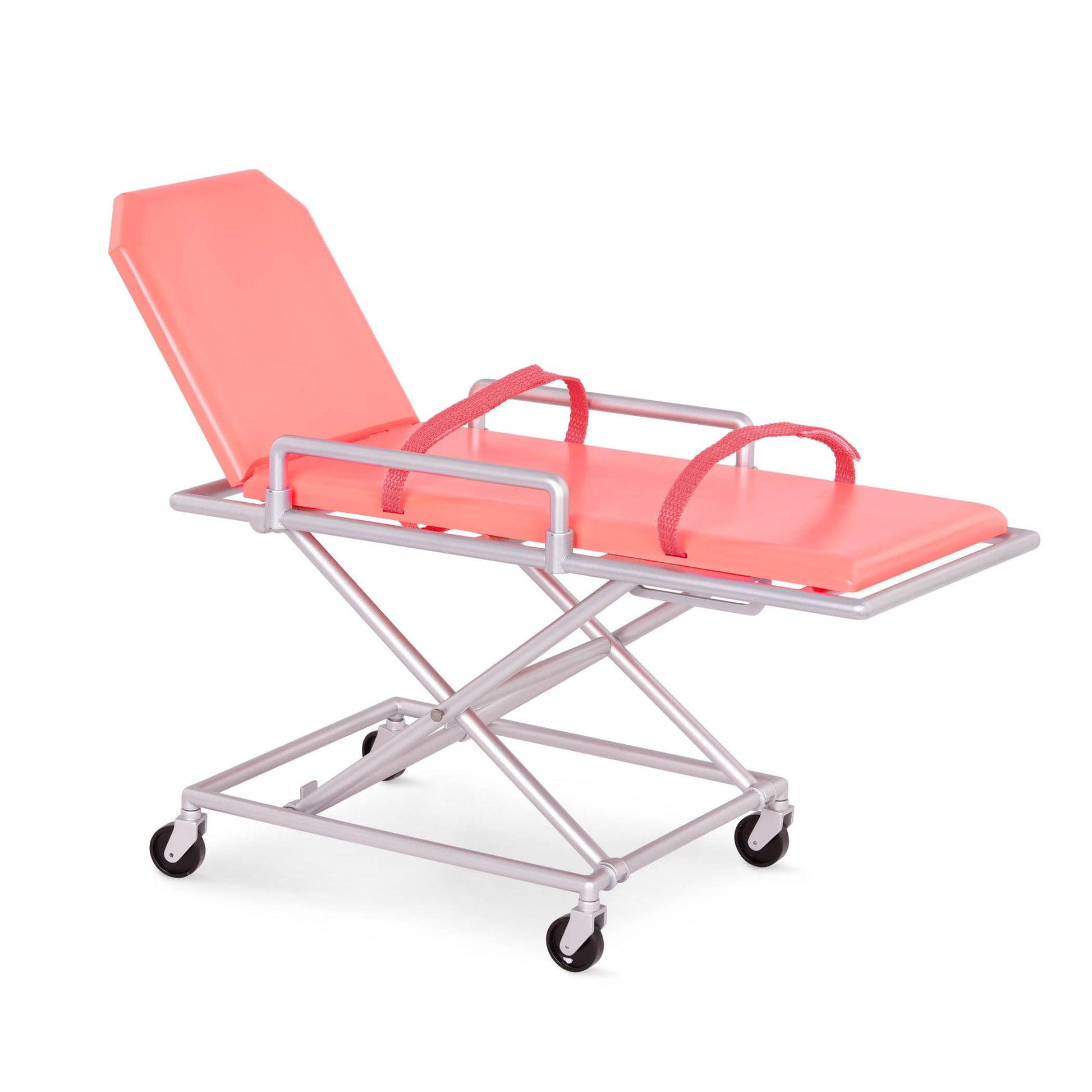 Our Generation Medi-Care Set with stretcher, medical accessories, and ambulance gurney for 18-inch dolls.