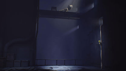 Little Nightmares Enhanced Complete Edition game for Nintendo Switch, featuring dark, atmospheric cover art with characters and eerie scenery.