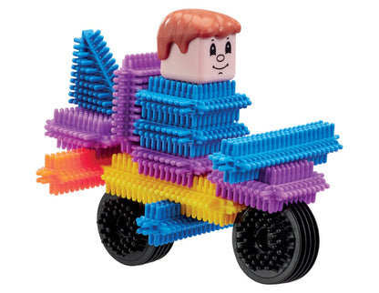 Stickle Bricks Fun Tub - Inspire Creativity and Motor Skills, Safe and Durable Construction Toy, Versatile Play Possibilities, Convenient Storage, Suitable for Ages 18 Months and above
