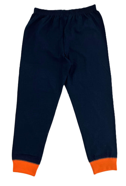 Hot Wheels boys' blue pyjamas featuring a fun design, suitable for ages 4-5, perfect for comfortable nightwear.