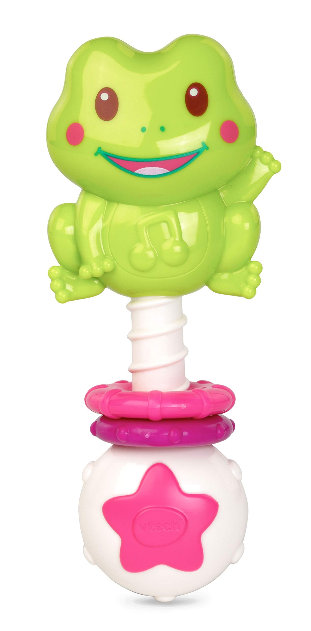 VTech My First Gift Set New Baby Gifts | Newborn Baby Toys Including Hippo Animal Plush, Baby Teether, | 0, 6, 12 Months + for Boys & Girls, Pink, English Version,Box size: 40 x 30.5 x 7.8cm
