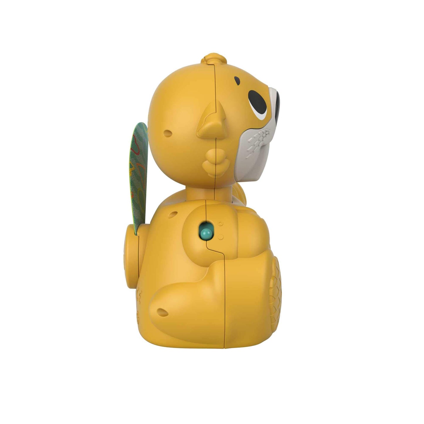 Fisher-Price Linkimals Boppin’ Beaver - UK English Edition, Light-up Musical Activity Toy for Baby, GXD79