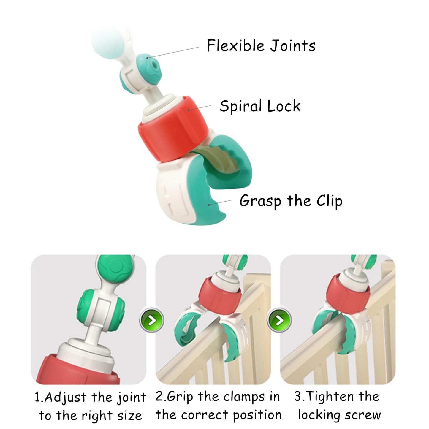 DQTYE Baby stroll activity pram with foldable play arch and rattle toy for 6-12 months, designed for travel and outdoor use.