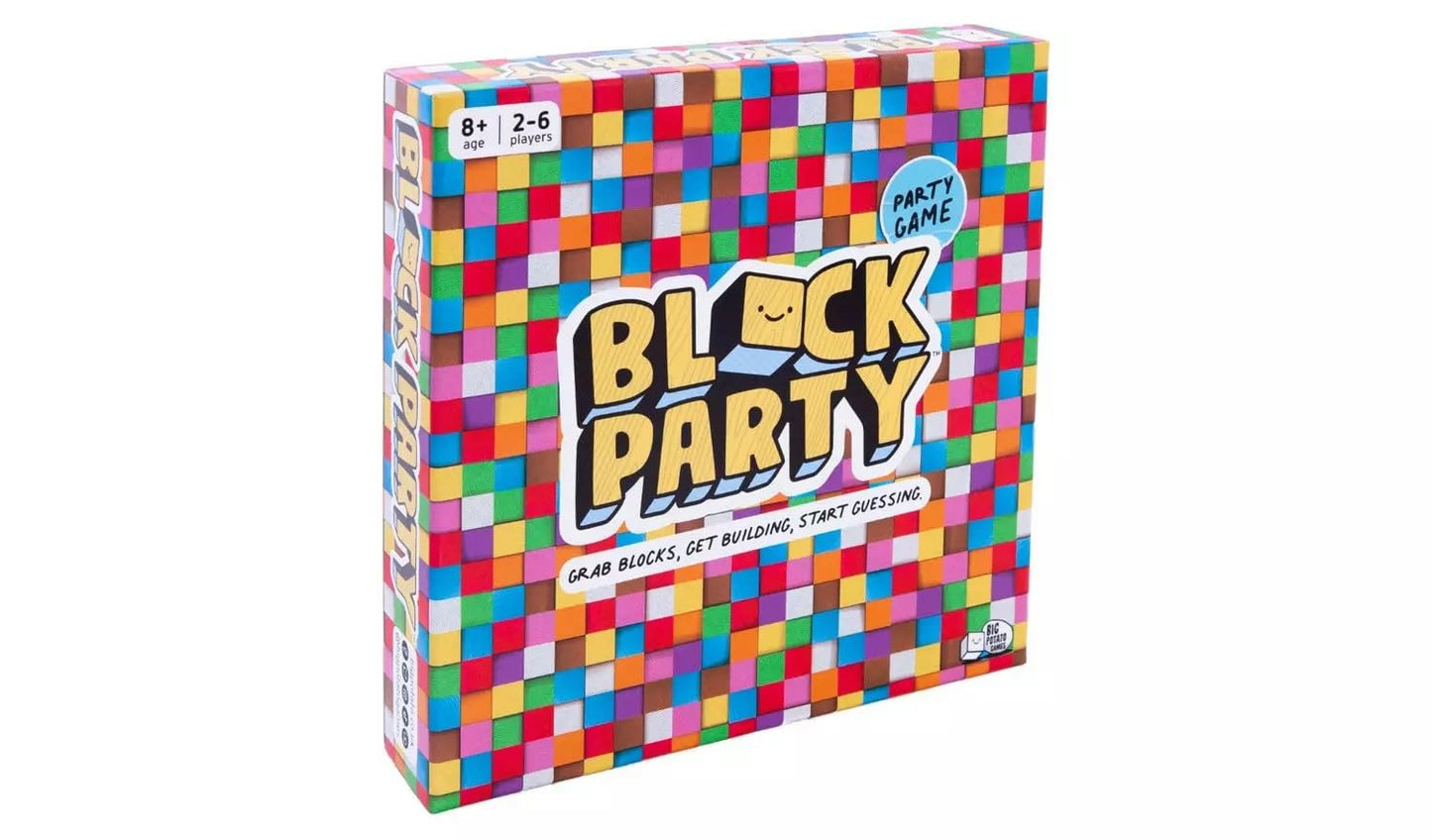 Block Party: Colourful Block Building Family Board Game for Kids Aged 8+, Adults, Teens | Perfect Christmas Game