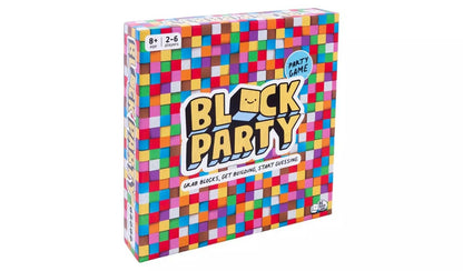 Block Party: Colourful Block Building Family Board Game for Kids Aged 8+, Adults, Teens | Perfect Christmas Game