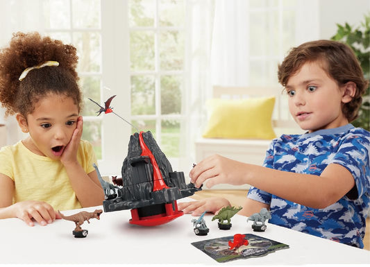 EPOCH Games - 7509 Jurassic World Shaky Volcano - Action Game