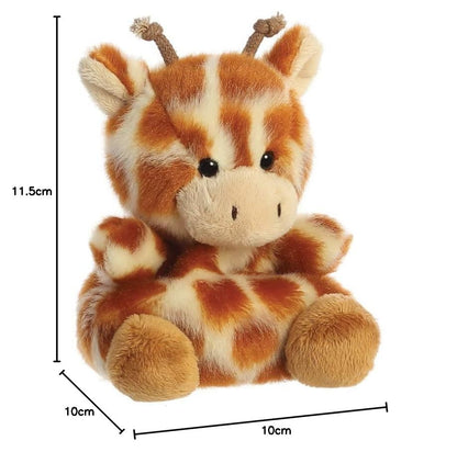 Aurora Palm Pals, Safara The Giraffe Soft Toy, 33477, 5 inches, Multi-Coloured