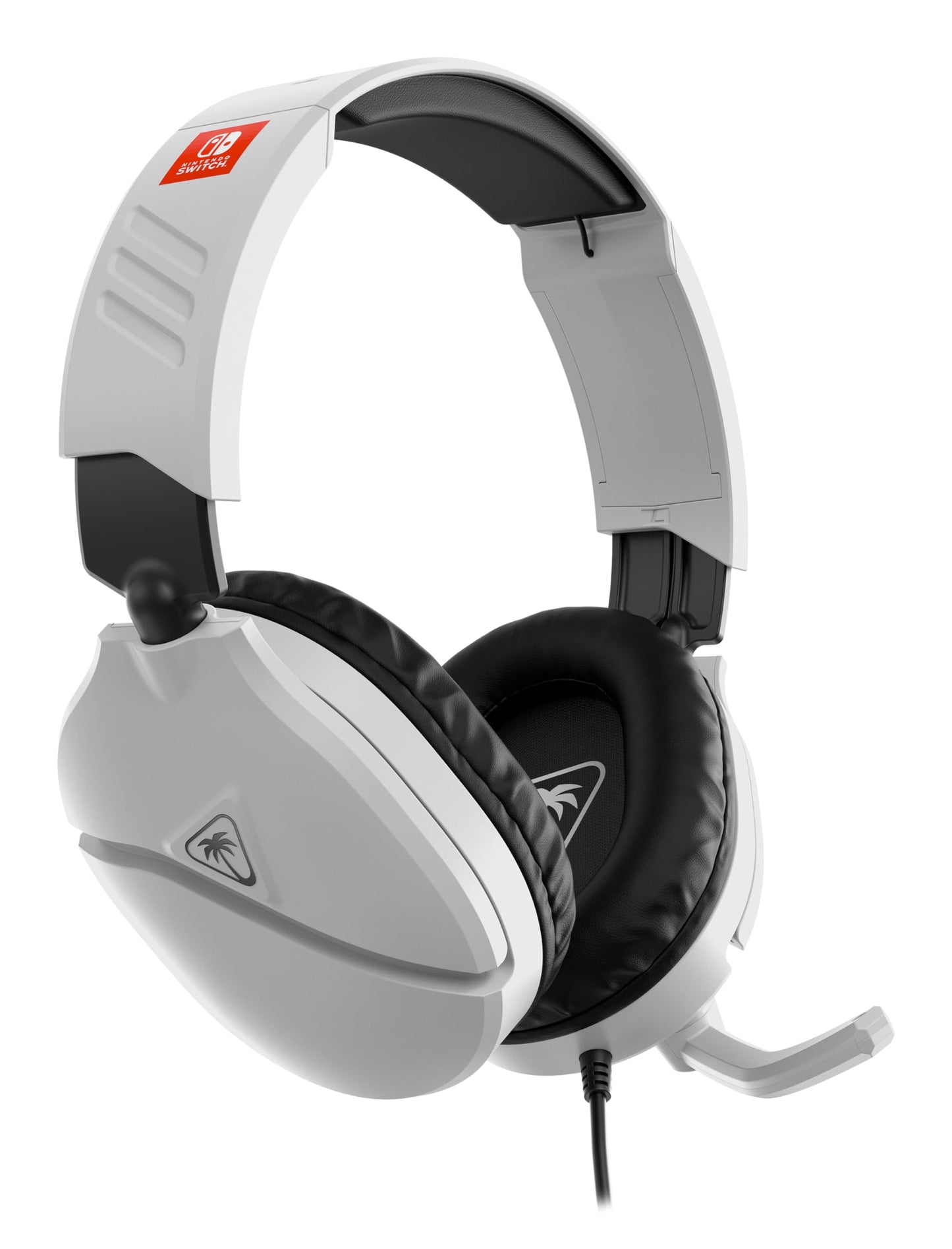Turtle Beach Recon 70 wired gaming headset with flip-to-mute mic, 40mm speakers, adjustable headband, lightweight design for Nintendo Switch