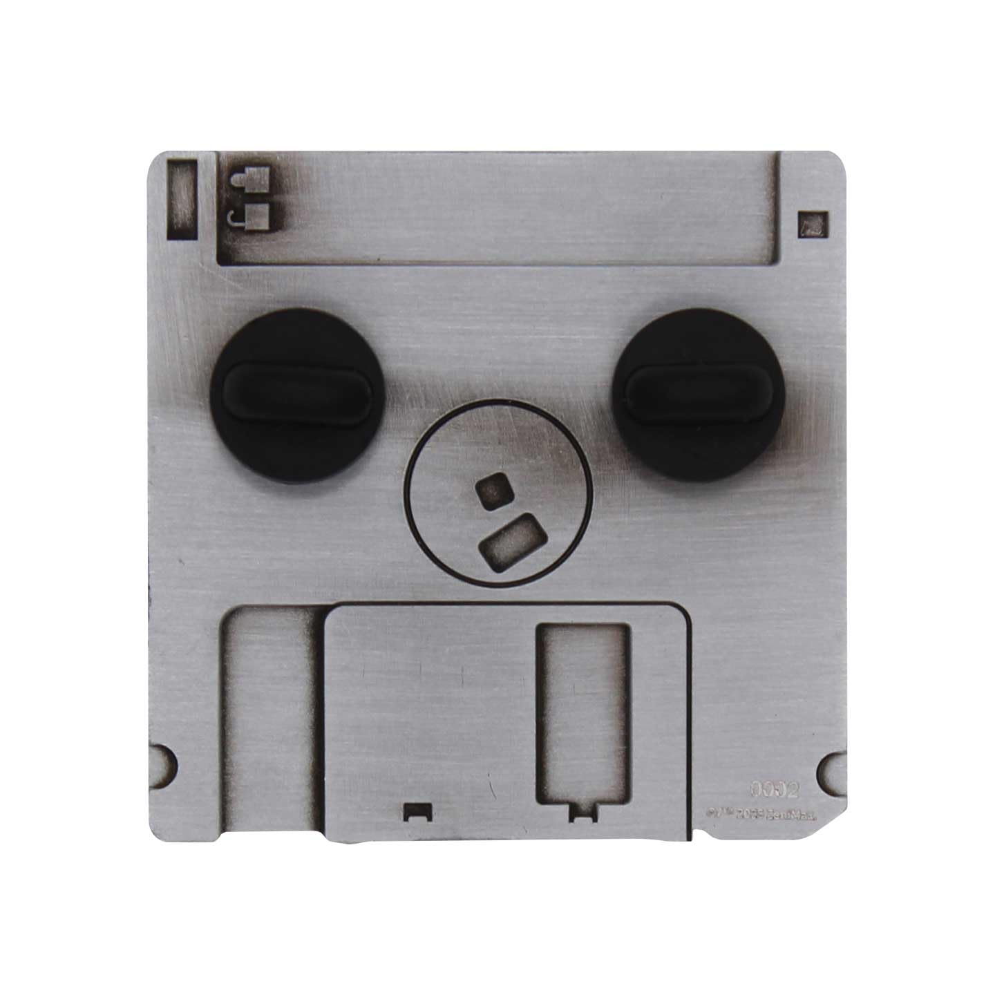 FaNaTtik DOOM floppy disk limited edition pin badge, collectible metal gaming merchandise for fans and collectors.