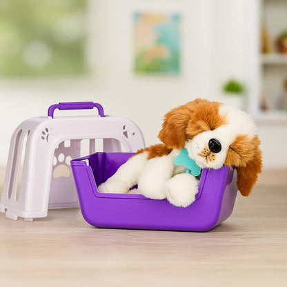 Little Live Pets My Really Real Puppy - Patches The Beagle Realistic Interactive Toy Puppy That Reacts To Your Touch. 60+ Sounds and Reactions. Soft Fur, Weighted Paws, Blinking Eyes