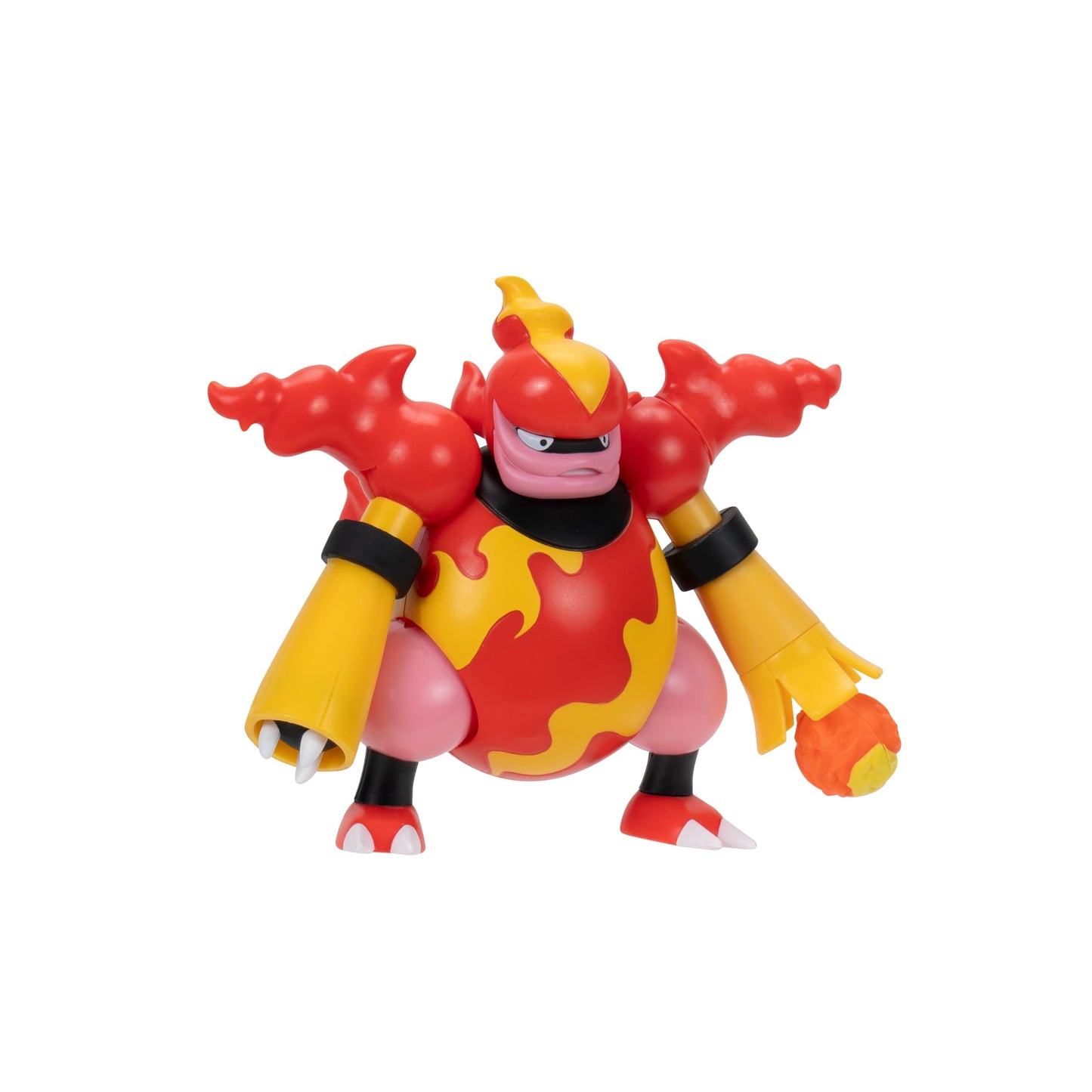 Four 4.5-inch Pokémon battle figures from the Battle Feature Figure 4 Pack displayed in action poses.