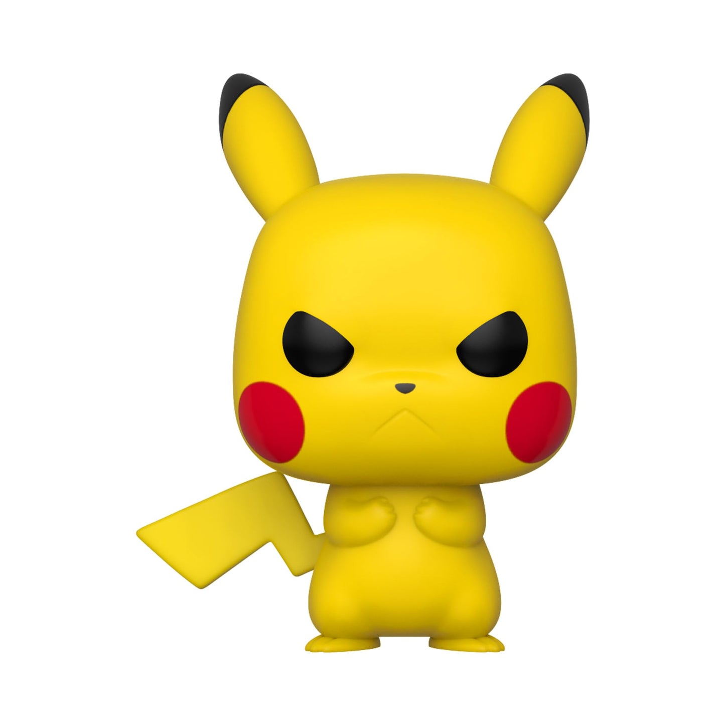 Grumpy Pikachu Funko Pop! vinyl figure from Pokemon, featuring a collectible design for fans and collectors.