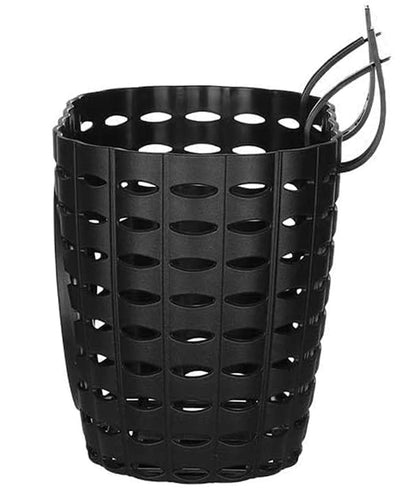 YeloYolker Boys Bike Basket with Bell, Cute Bicycle Front Handlebar Basket for kids, Toddlers, Plastic Scooter Basket(Fire Truck)