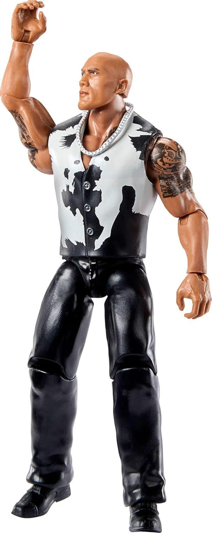WWE " The Final Boss The Rock Dwayne Johnson Mattel Main Event Series Top Picks 2025 Wrestling Action Figure Toy