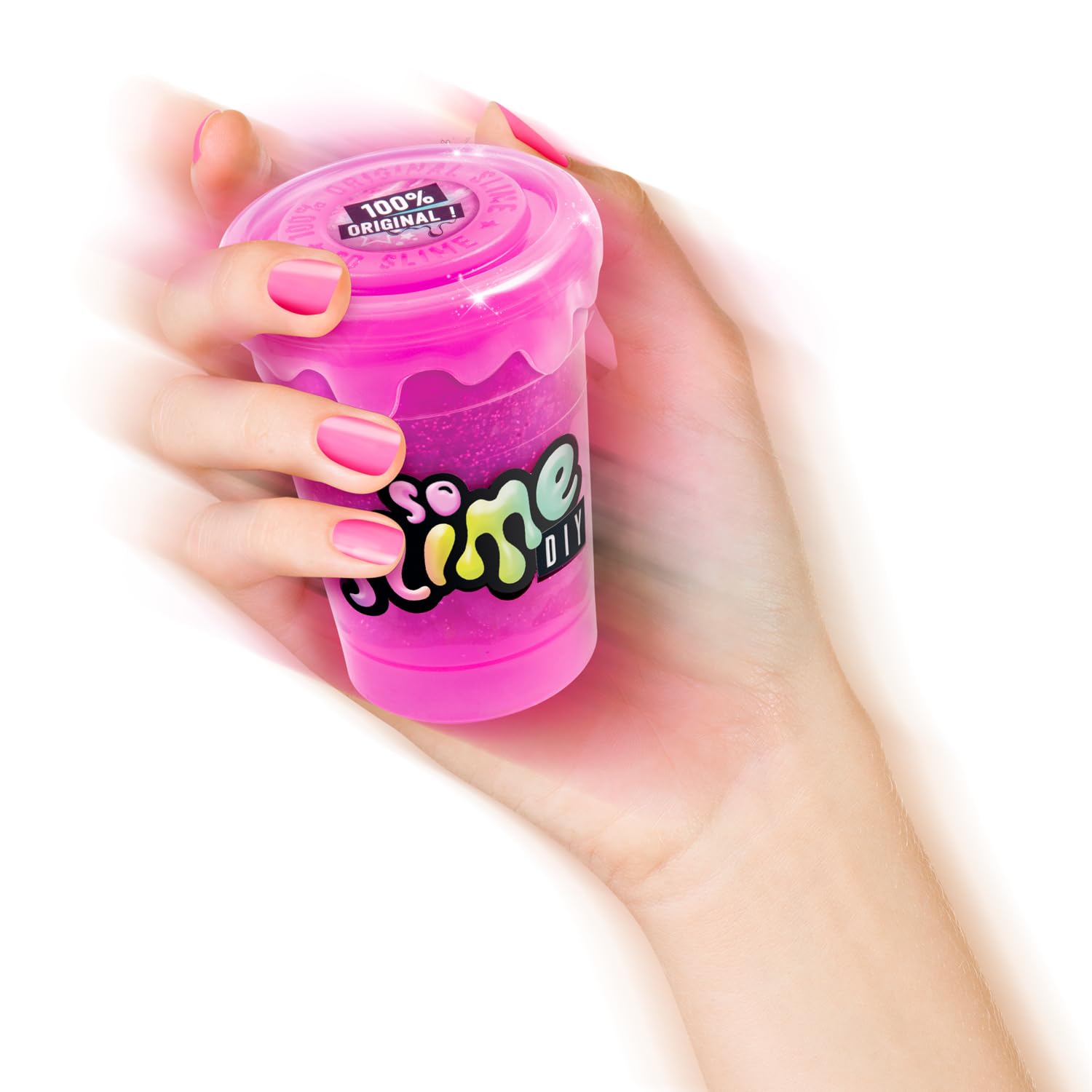 Three assorted color So Slime SSC 003 Shakers from Canal Toys with colorful slime containers and playful design.