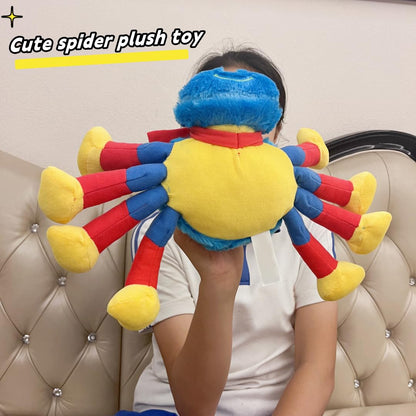 AlloFuu Woolly and Tig Spider Plush Toy Christmas Birthday Plushies Doll, Cute Spider Teddy Soft Stuffed Animal Pillow 15.74 inch Home Party Decorations Gifts for Boys Girls
