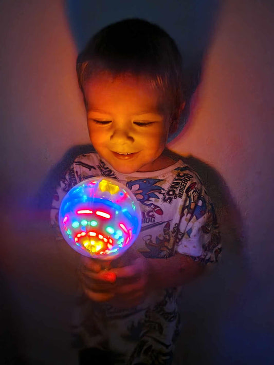 LoveHugs Musical Light Up Wand - Sensory Lights For Autism - Sensory Toys For Autism - Autistic Toy - Magic Wands For Kids