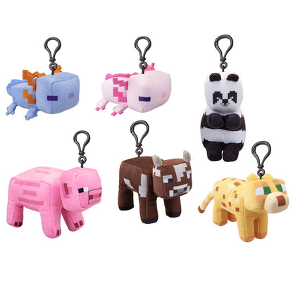 VFM - Minecraft Blue Axolotl Soft Toy Clip On Video Game Character-Officially Licensed Plush Stuffed Toy Plush Toy Cute Stuffed Plushie, Gifts for Birthday, Valentine's Day Christmas - 13cm Blue