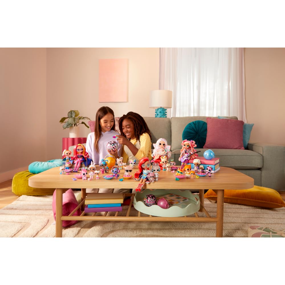 L.O.L. Surprise! OMG Eye Spy Rockstar doll with fashions and accessories, featuring clues and surprises for collectors.