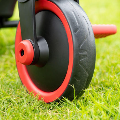 TP Zoomee 2 in 1 Trike – Firecracker -.Shock Resistant Wheels,