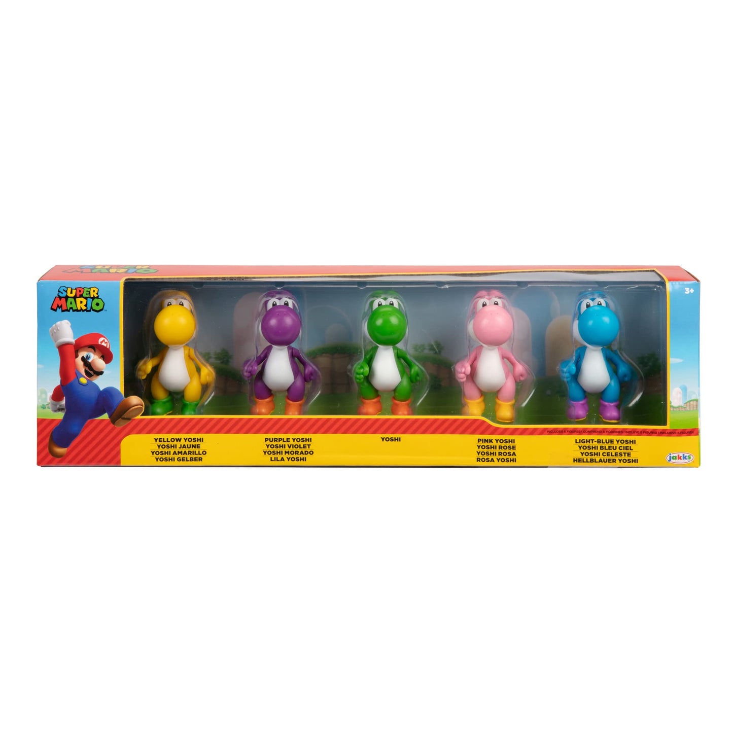 Nintendo Yoshi Figures Set of 5, 6.5 cm