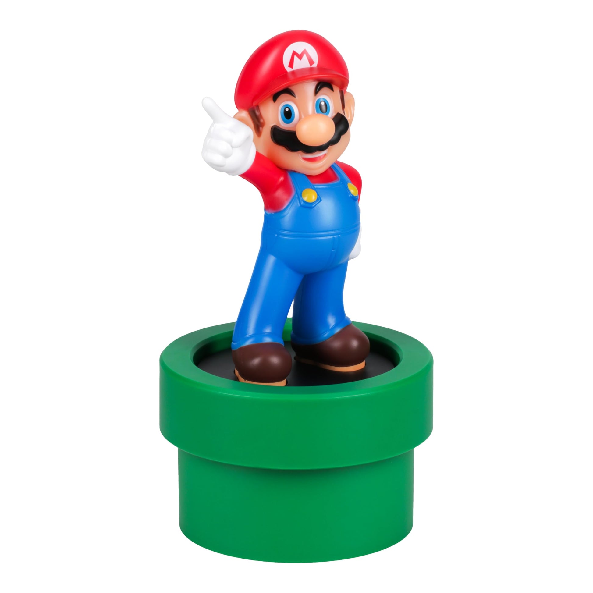 Super Mario figure light by Paladone, battery-powered Nintendo decor featuring Mario for home or office, ideal retro gaming gift