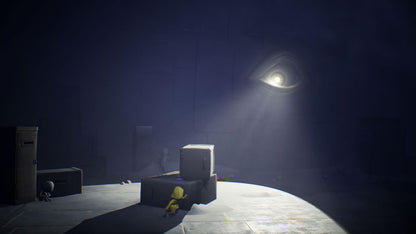 Little Nightmares Enhanced Complete Edition game for Nintendo Switch by Bandai Namco, showing cover art with dark, eerie imagery.