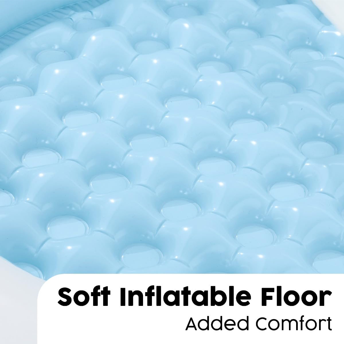 Bestway inflatable sweet shop paddling pool for toddlers with shade canopy, perfect for outdoor garden fun for ages 2+.
