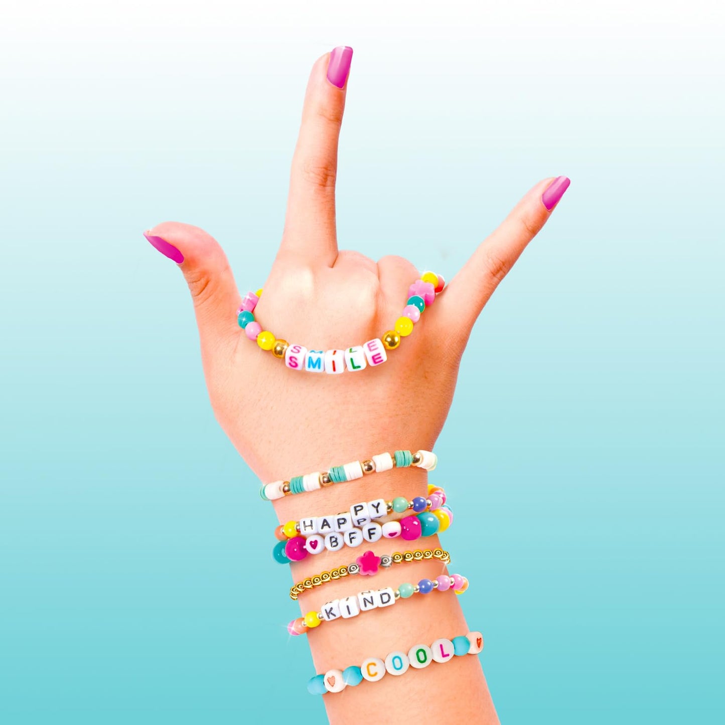 Style 4 Ever Magic Spinner Bracelets – DIY Friendship Bracelet Maker Kit (600+ Beads & Charms, Bead Spinner Tool) – Easy Craft Gift for Kids 6+ - Create Colourful Bracelets in Under 2 Minutes