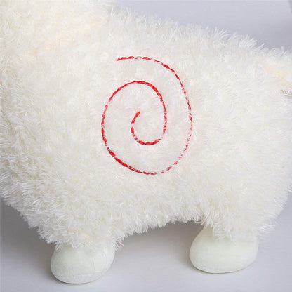 Auluda Spring Country Alpaca Plush Toy, Llama Stuffed Animal Large 45cm Doll Plushie Hug Pillow Soft Fluffy Cushion Super Kawaii Gift for Birthday Girls and Lovers Washable…