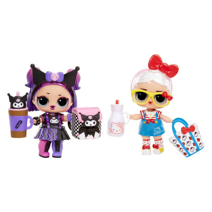 L.O.L. Surprise! Hello Kitty Tots doll with fashions and accessories in a Hello Kitty-shaped ball packaging.
