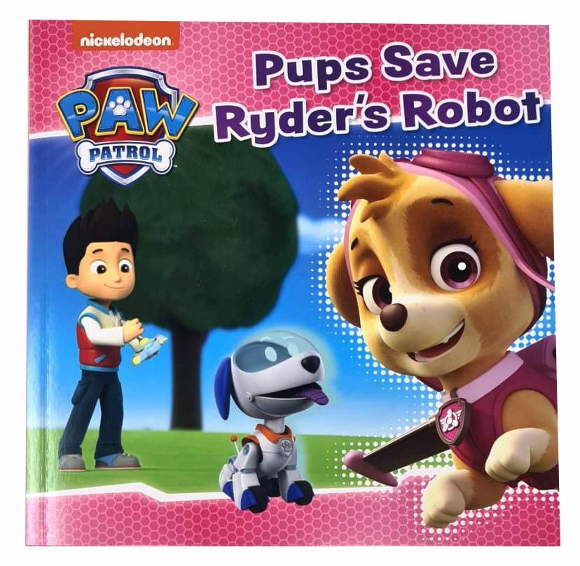 Nickelodeon Paw Patrol 10 Books Collection Set(Pups Meet The Mighty Twins, Save A Train, Save The Games, Save Sports Day,Save Ryders Robot, The Royal Throne,A Pizza Tower!, Jungle Trouble & More)