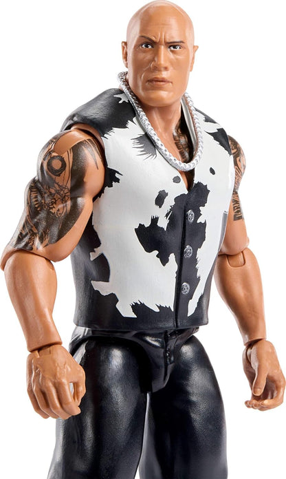 WWE " The Final Boss The Rock Dwayne Johnson Mattel Main Event Series Top Picks 2025 Wrestling Action Figure Toy