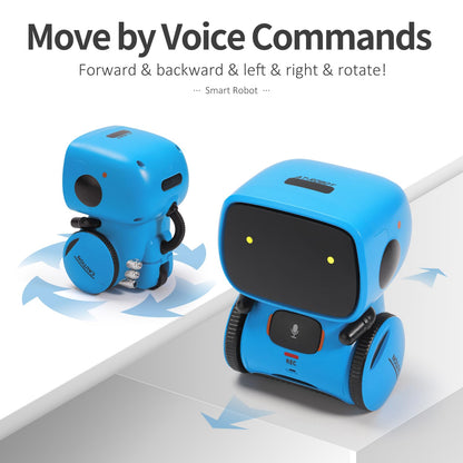 GILOBABY Interactive Smart Robot Toys, Intelligent Robot for Kids, Children Girls & Boys Robotic 3 Years Old Up, Voice Control & Touch Sense, Dance & Sing & Walk, Recorder & Speak Like You